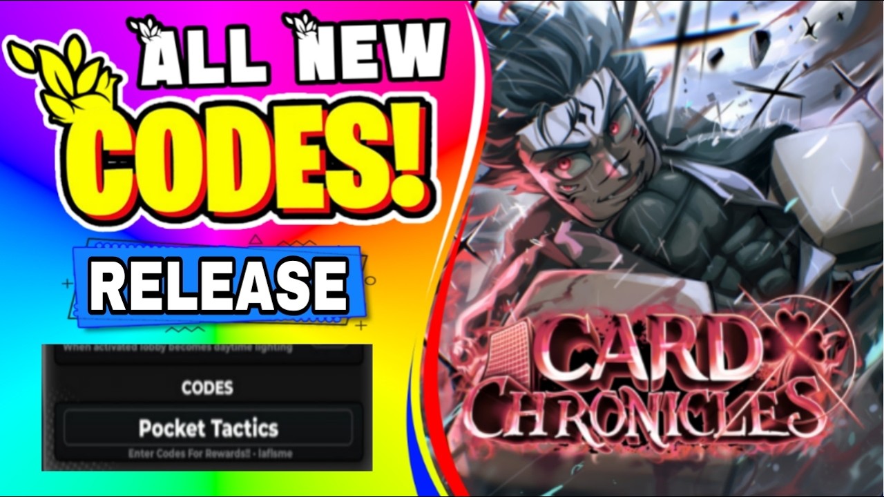 *NEW* ALL WORKING CODES FOR CARD CHRONICLES IN JULY 2026 ROBLOX CARD CHRONICLES CODES 2026! thumbnail