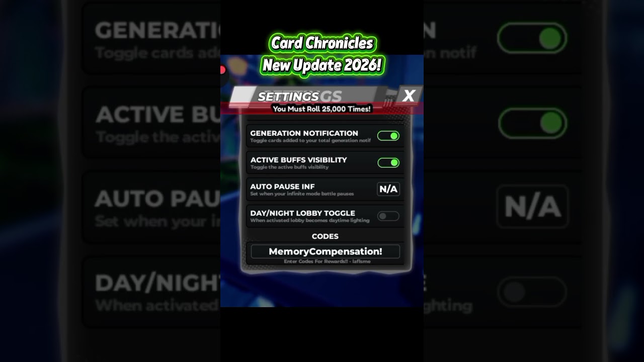 *NEW* ALL WORKING CODES FOR CARD CHRONICLES IN JULY 2026 ROBLOX CARD CHRONICLES CODES 2026! thumbnail
